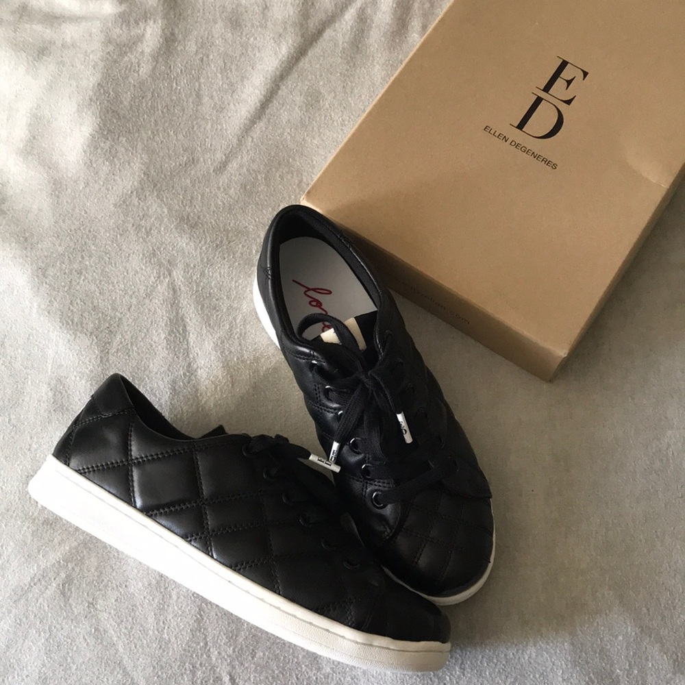 Brand new Ellen Degeneres quilted sneakers